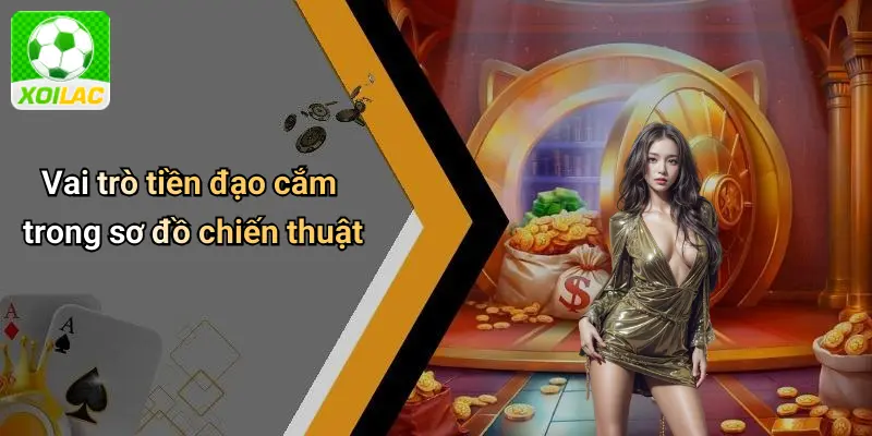 Vai trò tiền đạo cắm trong sơ đồ chiến thuật