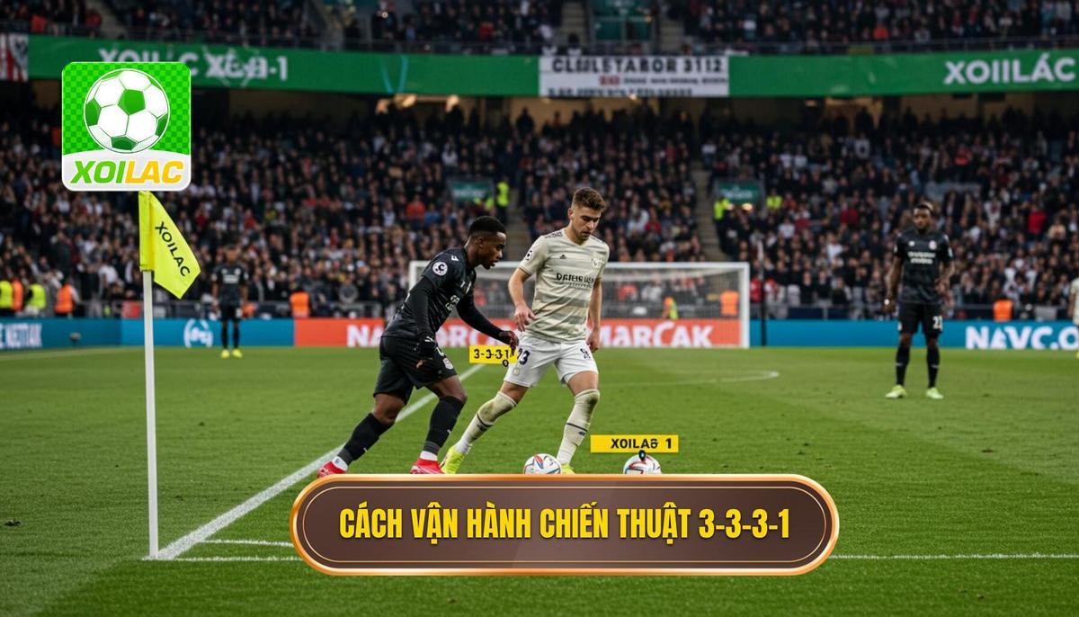 Phân Tích Chi Tiết Cách Vận Hành Chiến thuật bóng đá 3-3-3-1
