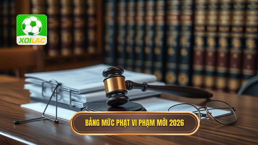 3. Bảng mức phạt vi phạm mới 2026
