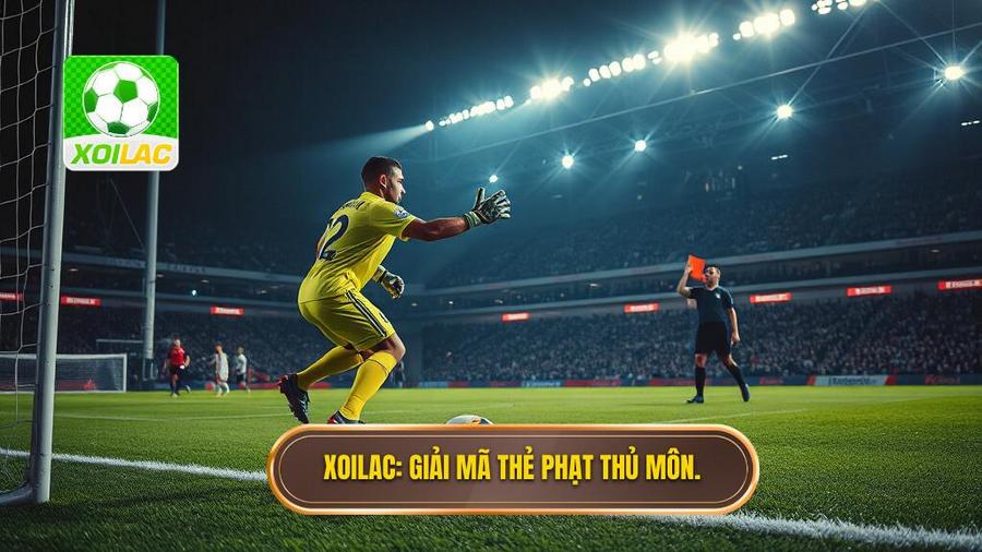 XOILAC_ Giải mã thẻ phạt thủ môn.