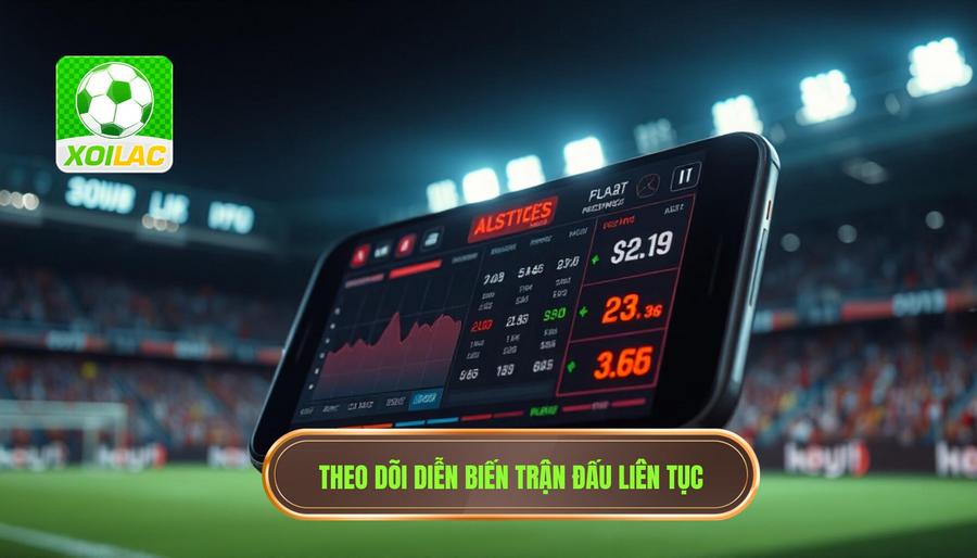 Theo dõi diễn biến trận đấu liên tục