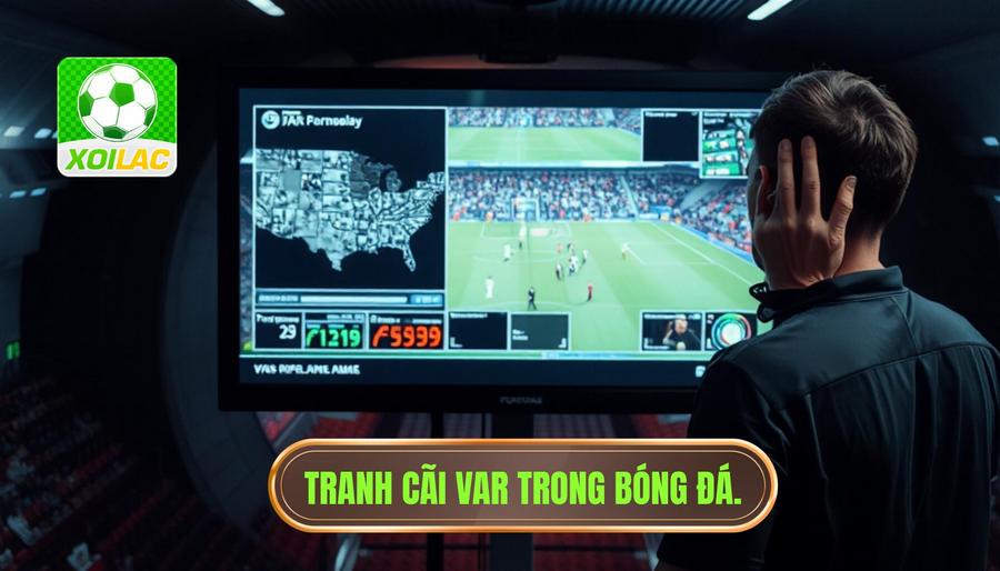 Tranh cãi VAR trong bóng đá